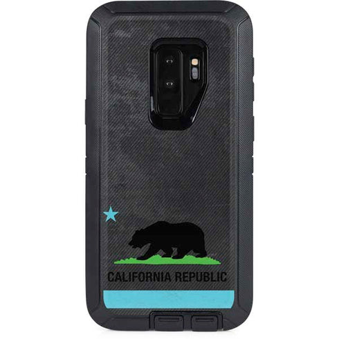 California Neon Republic Otterbox Defender Galaxy Skin