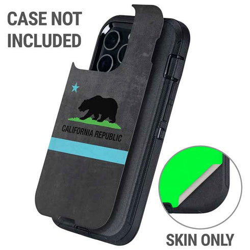 California Neon Republic Otterbox Defender iPhone Skin