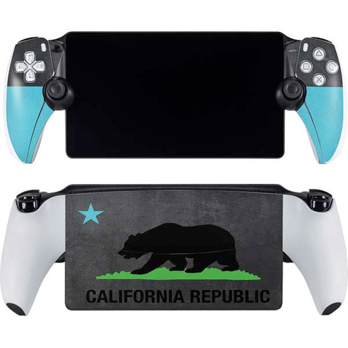 California Neon Republic PlayStation Portal Remote Player Skin