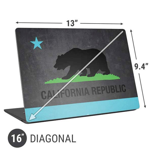California Neon Republic Universal Laptop 16in (13 x 9.4in) Skin