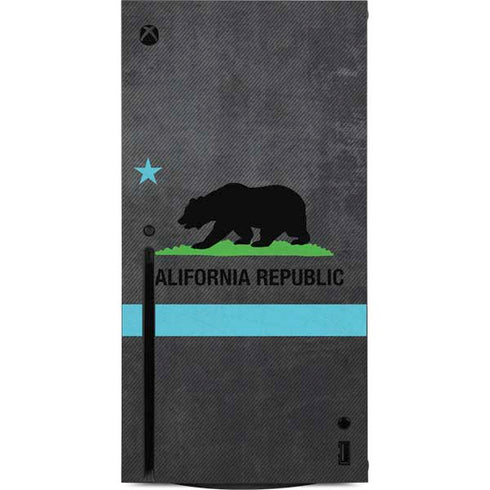 California Neon Republic Xbox Series X Console Skin