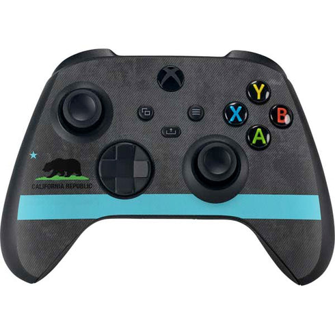 California Neon Republic Xbox Series X Controller Skin