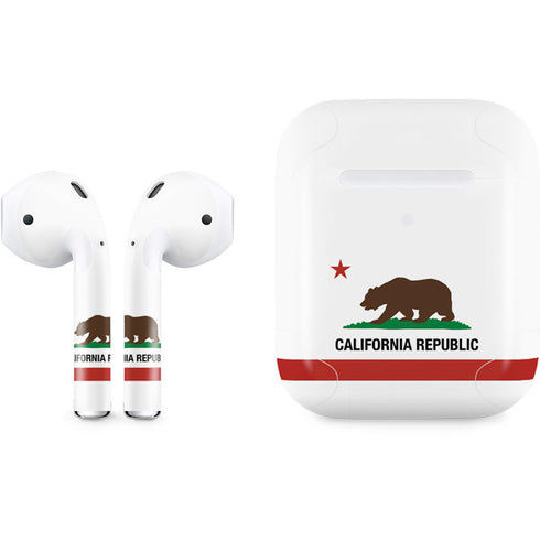 California Republic Apple AirPods 2 Skin