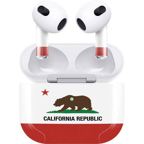 California Republic Apple AirPods (3rd Gen 2021) Skin