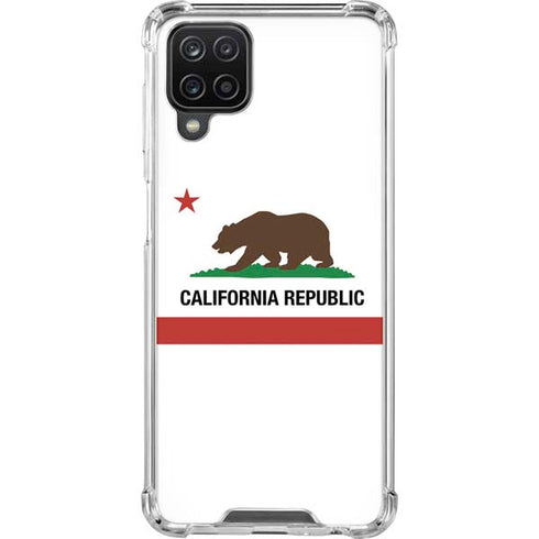 California Republic Galaxy A12 Clear Case