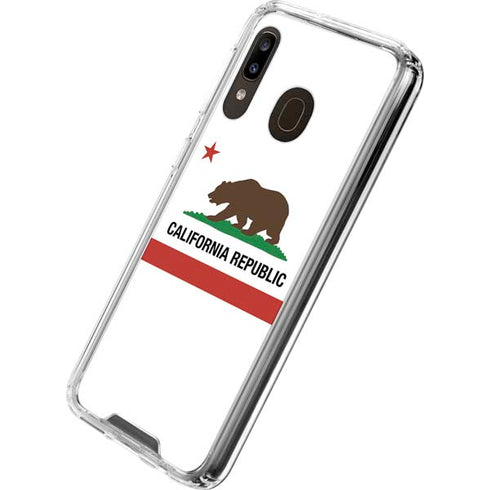 California Republic Galaxy A30 Clear Case
