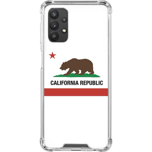 California Republic Galaxy A32 5G Clear Case