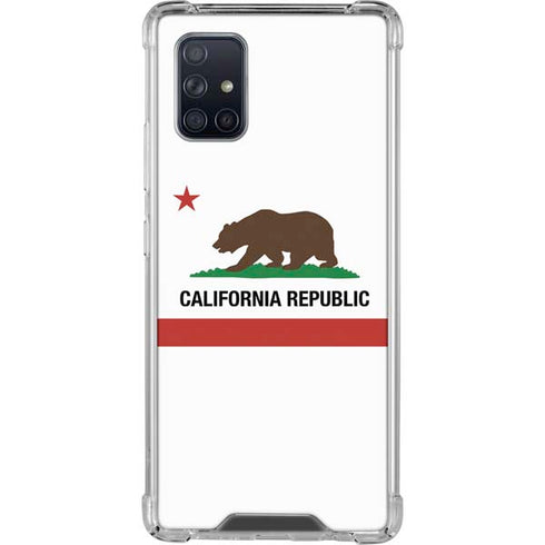 California Republic Galaxy A71 5G Clear Case