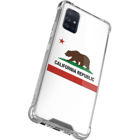 California Republic Galaxy A71 5G Clear Case