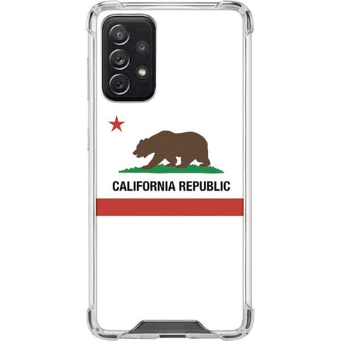 California Republic Galaxy A72 5G Clear Case
