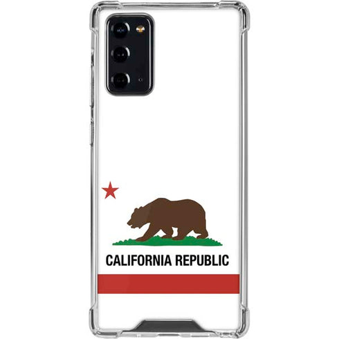 California Republic Galaxy Note20 5G Clear Case
