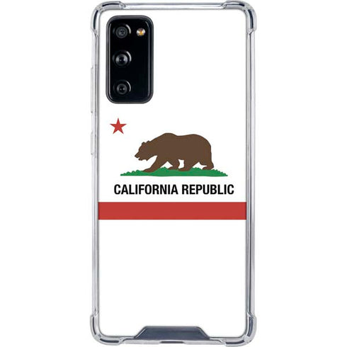 California Republic Galaxy S20 FE Clear Case