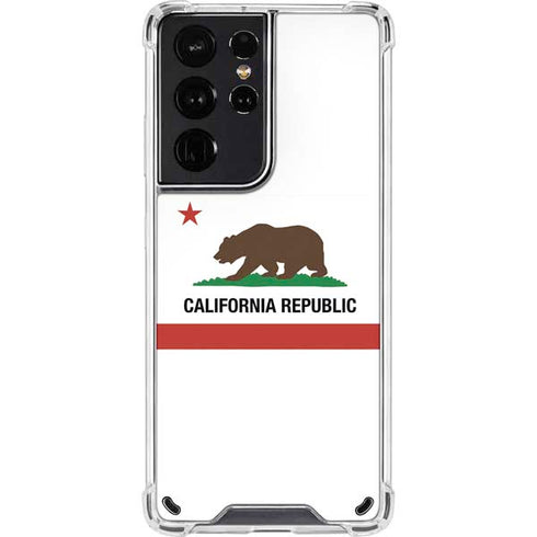 California Republic Galaxy S21 Ultra 5G Clear Case