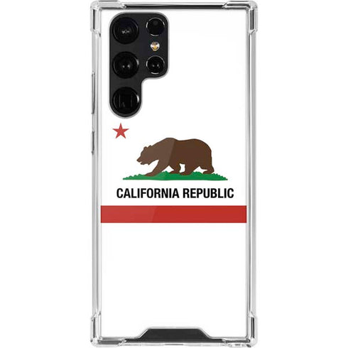 California Republic Galaxy S22 Ultra Clear Case