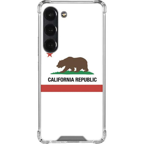 California Republic Galaxy S23 Clear Case