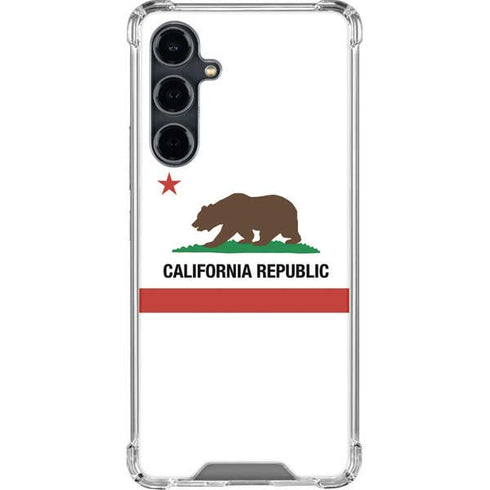 California Republic Galaxy S23 FE Clear Case