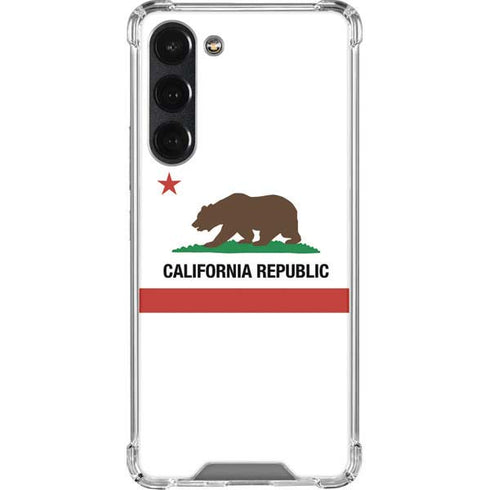 California Republic Galaxy S23 Plus Clear Case