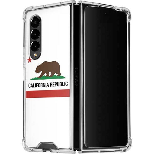 California Republic Galaxy Z Fold4 5G Clear Case