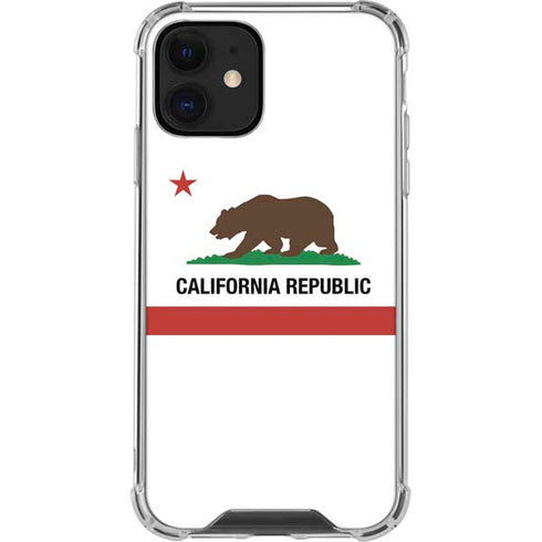 California Republic iPhone 12 Mini Clear Case