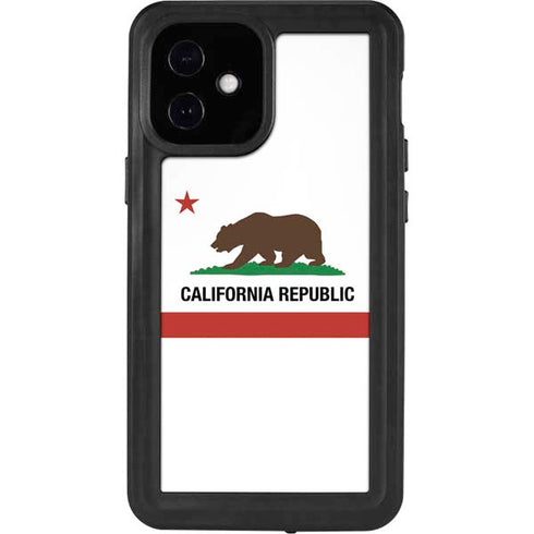 California Republic iPhone 12 Mini Waterproof Case