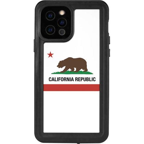 California Republic iPhone 12 Pro Waterproof Case