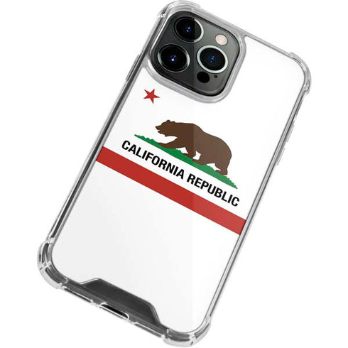 California Republic iPhone 13 Pro Clear Case