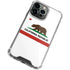 California Republic iPhone 13 Pro Clear Case