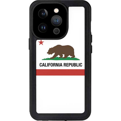 California Republic iPhone 14 Pro Waterproof Case