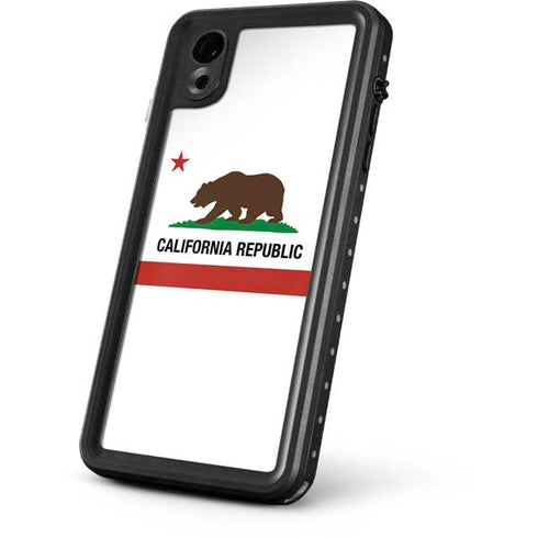 California Republic iPhone XR Waterproof Case