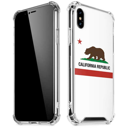 California Republic iPhone XS Max Clear Case