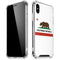 California Republic iPhone XS Max Clear Case