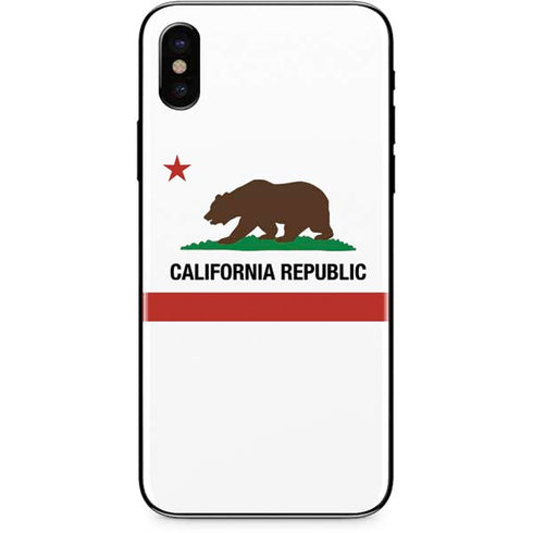 California Republic iPhone XS Max Skin