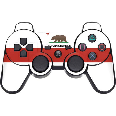 California Republic PS3 Dual Shock wireless controller Skin