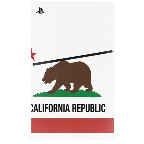 California Republic PS5 Slim Digital Edition Bundle Skin