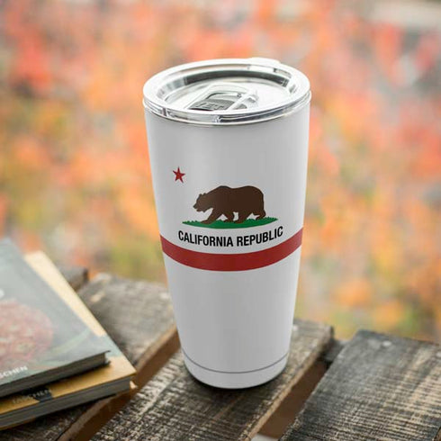California Republic Yeti 20oz Tumbler Skin