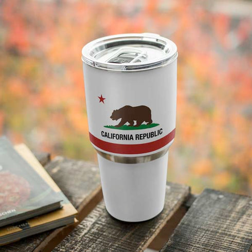 California Republic Yeti 30oz Rambler Tumbler Skin