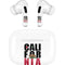 California White Block AirPods Pro 2nd Gen Skin