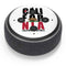 California White Block Amazon Echo Dot Skin
