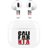 California White Block Apple AirPods (3rd Gen 2021) Skin