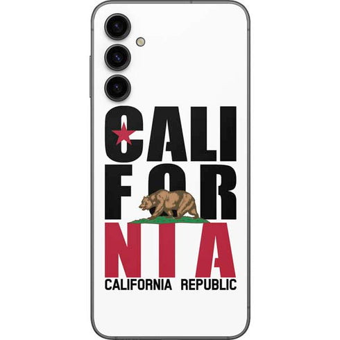 California White Block Galaxy A14 5G Skin
