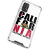 California White Block Galaxy A32 5G Clear Case