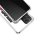 California White Block Galaxy A52 5G Clear Case