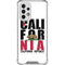 California White Block Galaxy A53 5G Clear Case