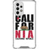 California White Block Galaxy A53 5G Clear Case