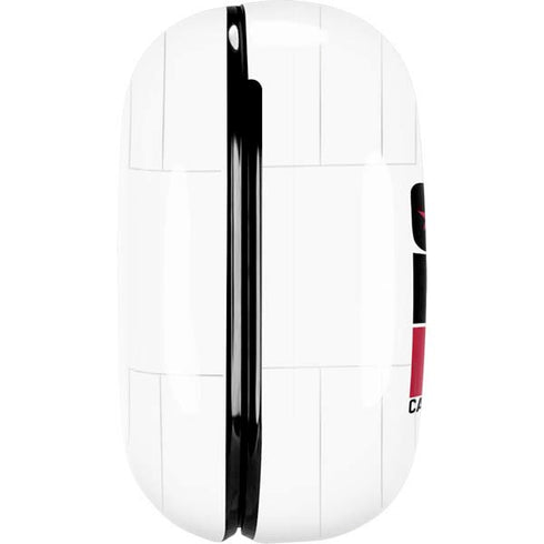 California White Block Galaxy Buds Live Skin