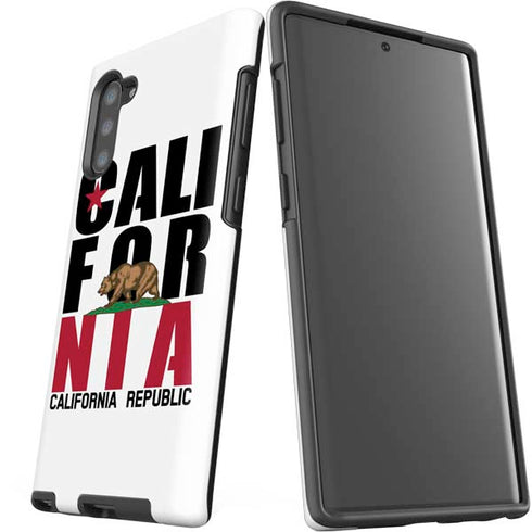 California White Block Galaxy Note 10 Pro Case