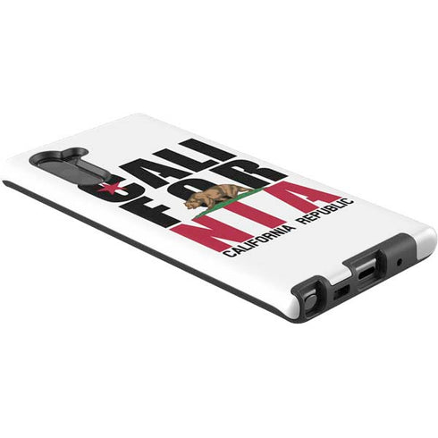 California White Block Galaxy Note 10 Pro Case