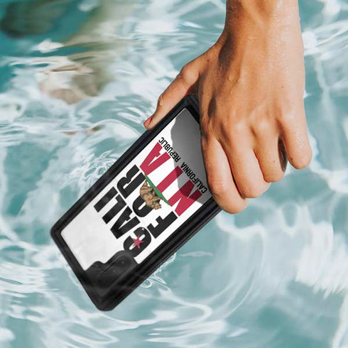 California White Block Galaxy Note 10 Waterproof Case