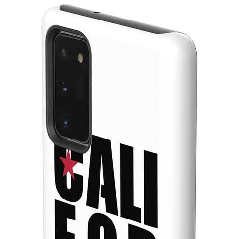 California White Block Galaxy Note20 5G Pro Case