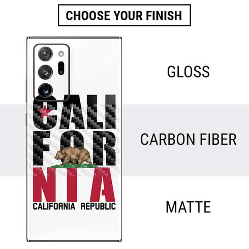 California White Block Galaxy Note20 Ultra 5G Skin
